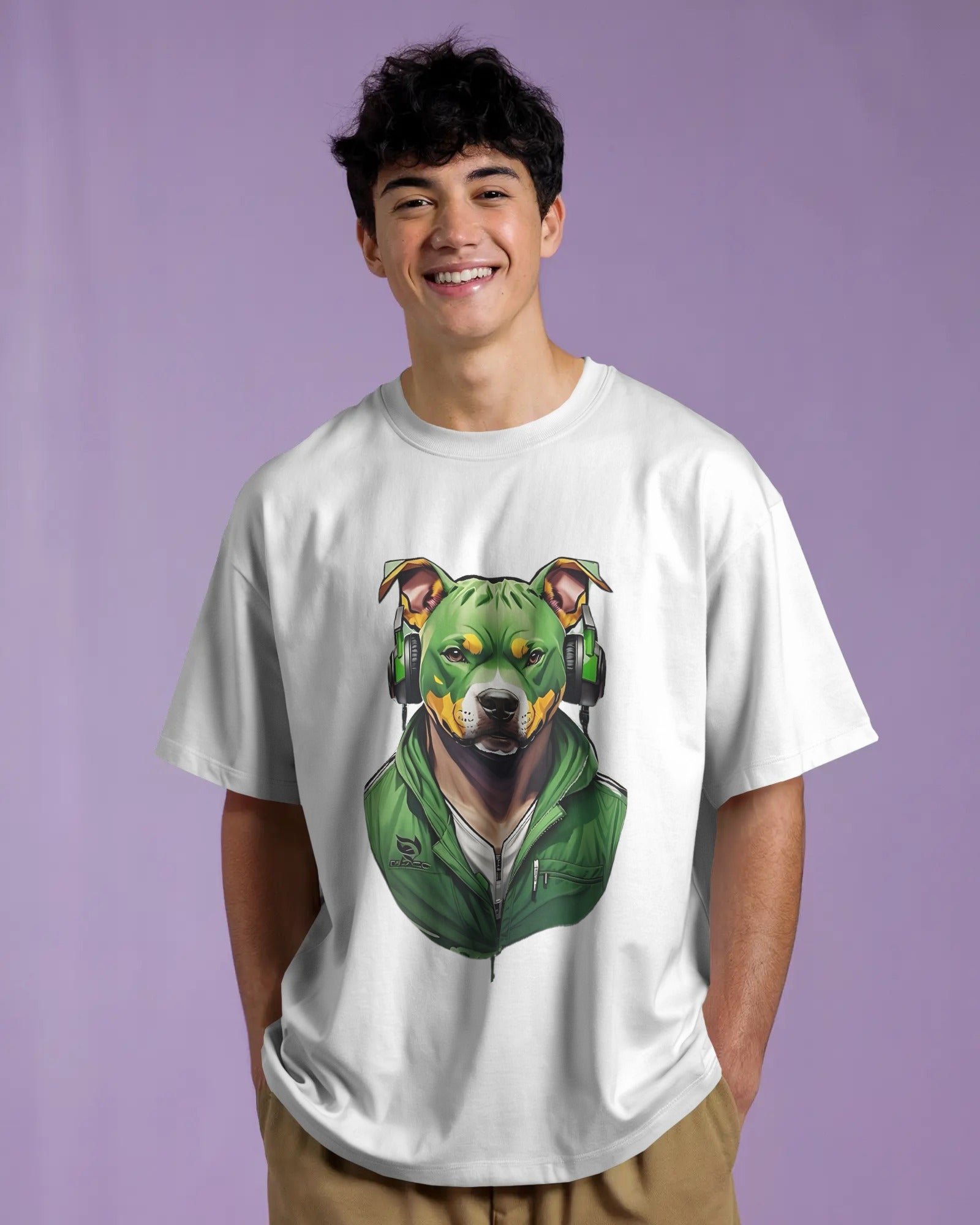 Alpha Beats Oversized Tee