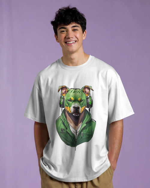 Alpha Beats Oversized Tee