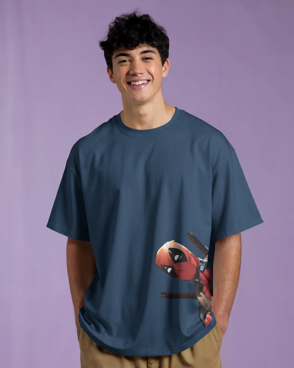 Side Pop Deadpool Tee