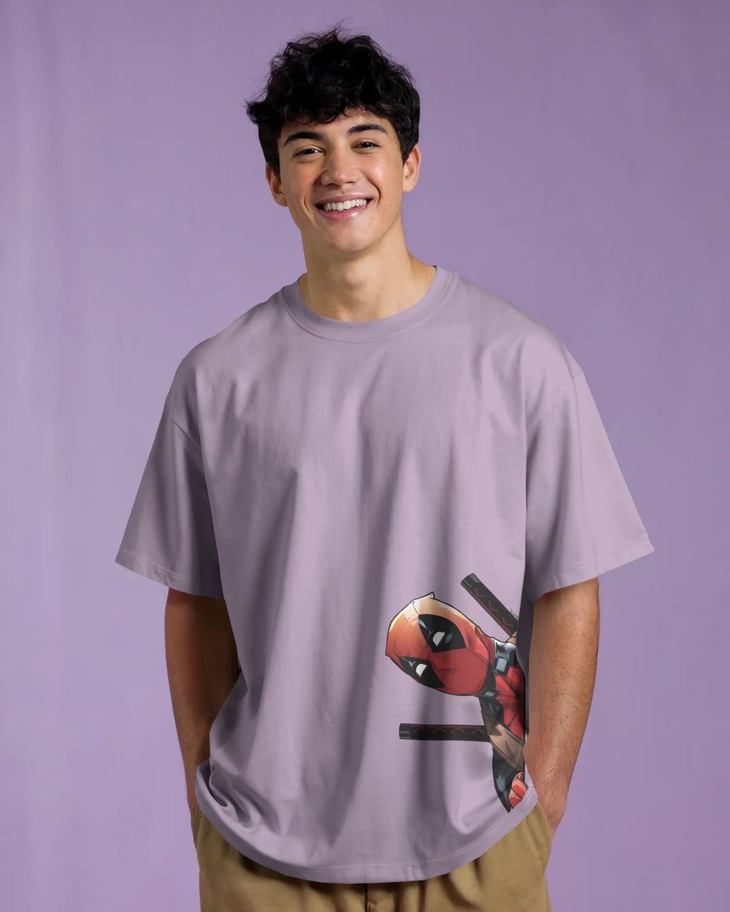 Side Pop Deadpool Tee