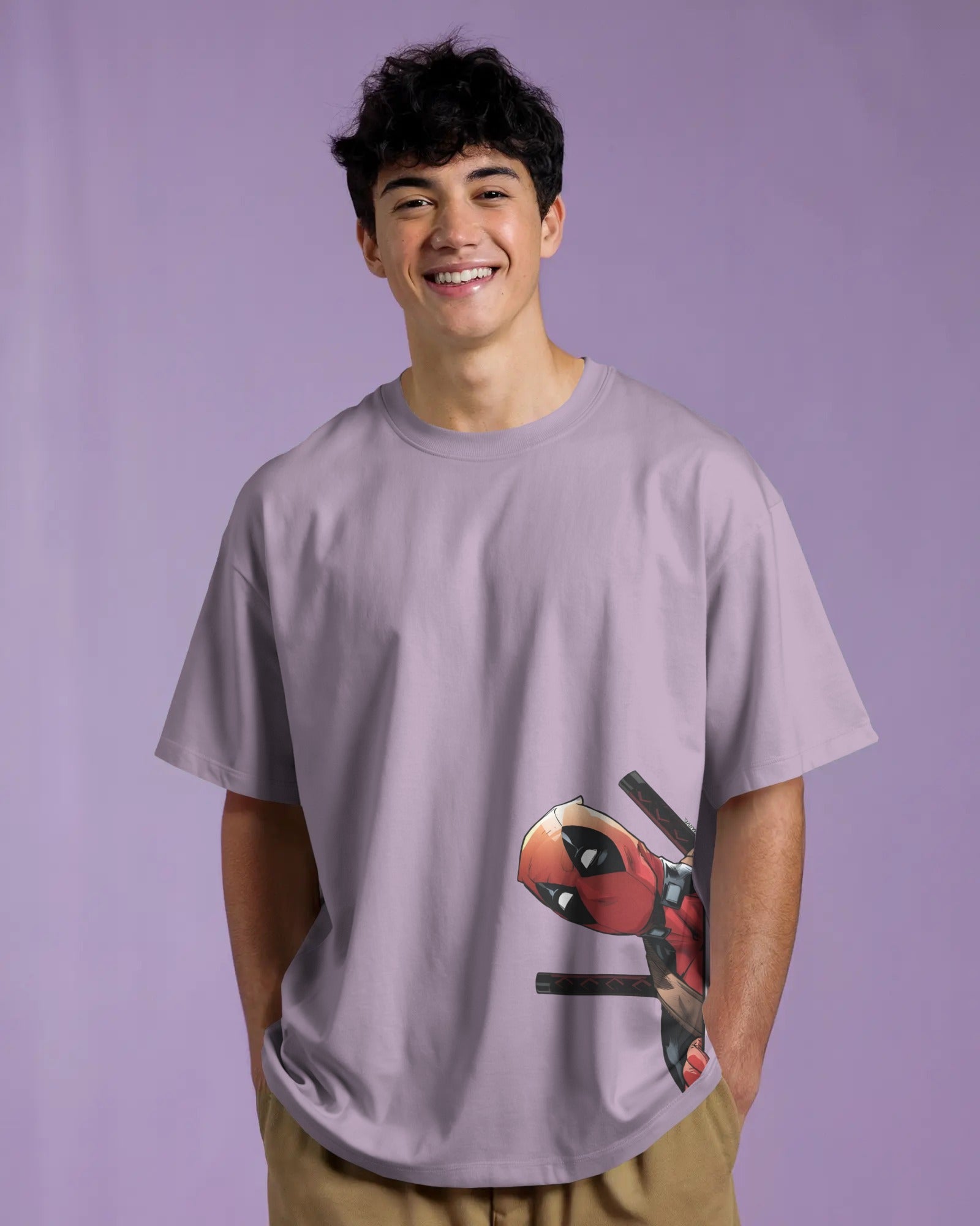 Side Pop Deadpool Tee