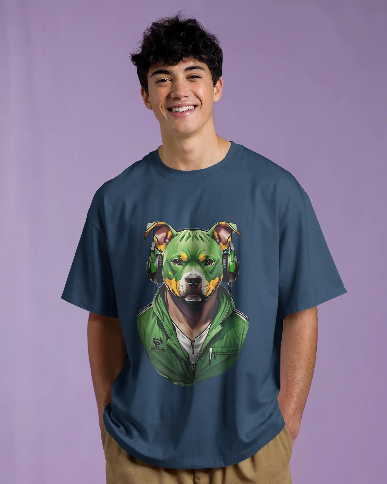 Alpha Beats Oversized Tee