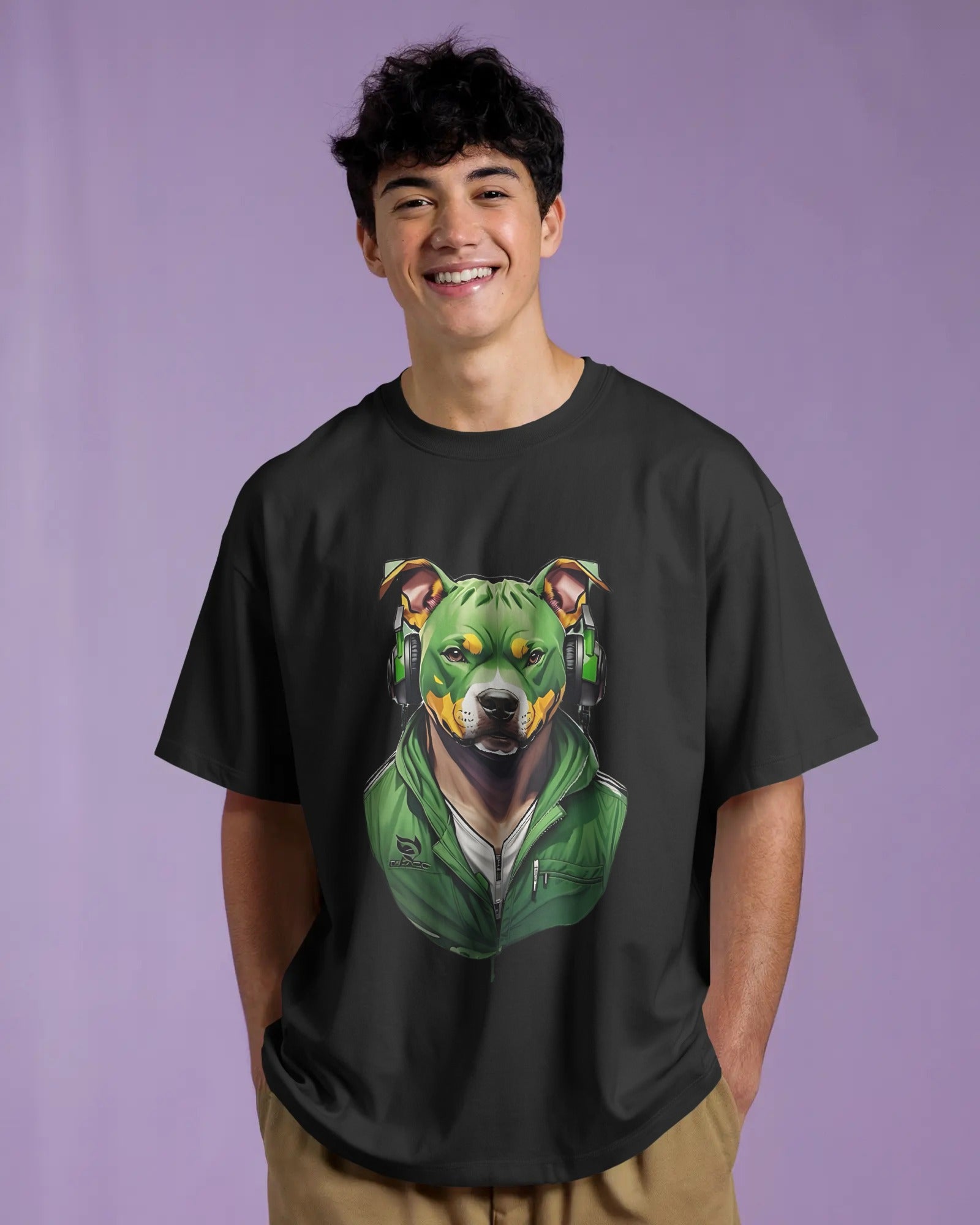 Alpha Beats Oversized Tee