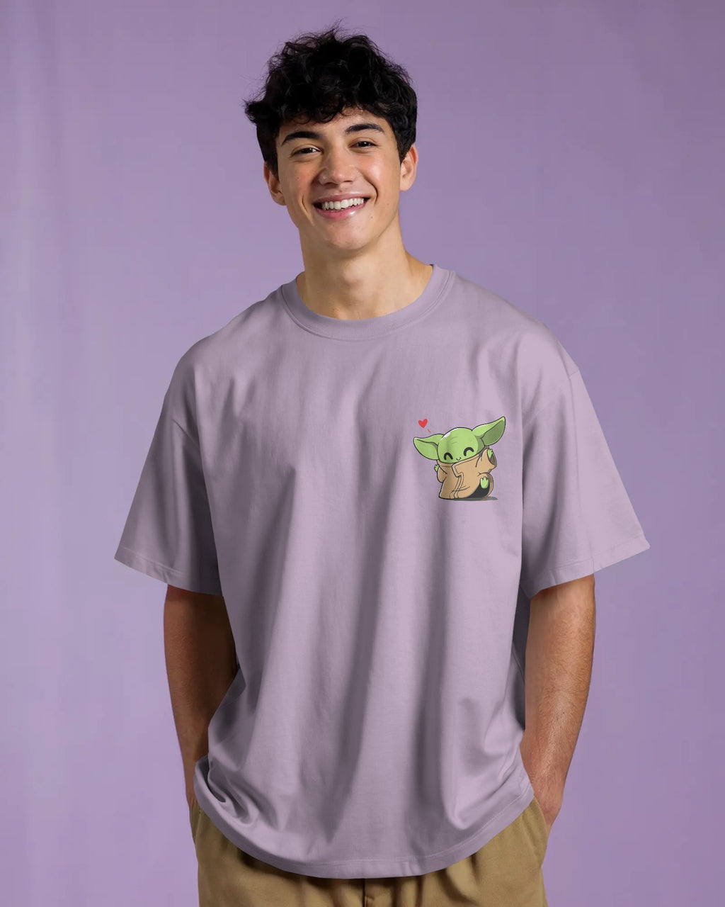 Pocket Yoda Oversized T-Shirt