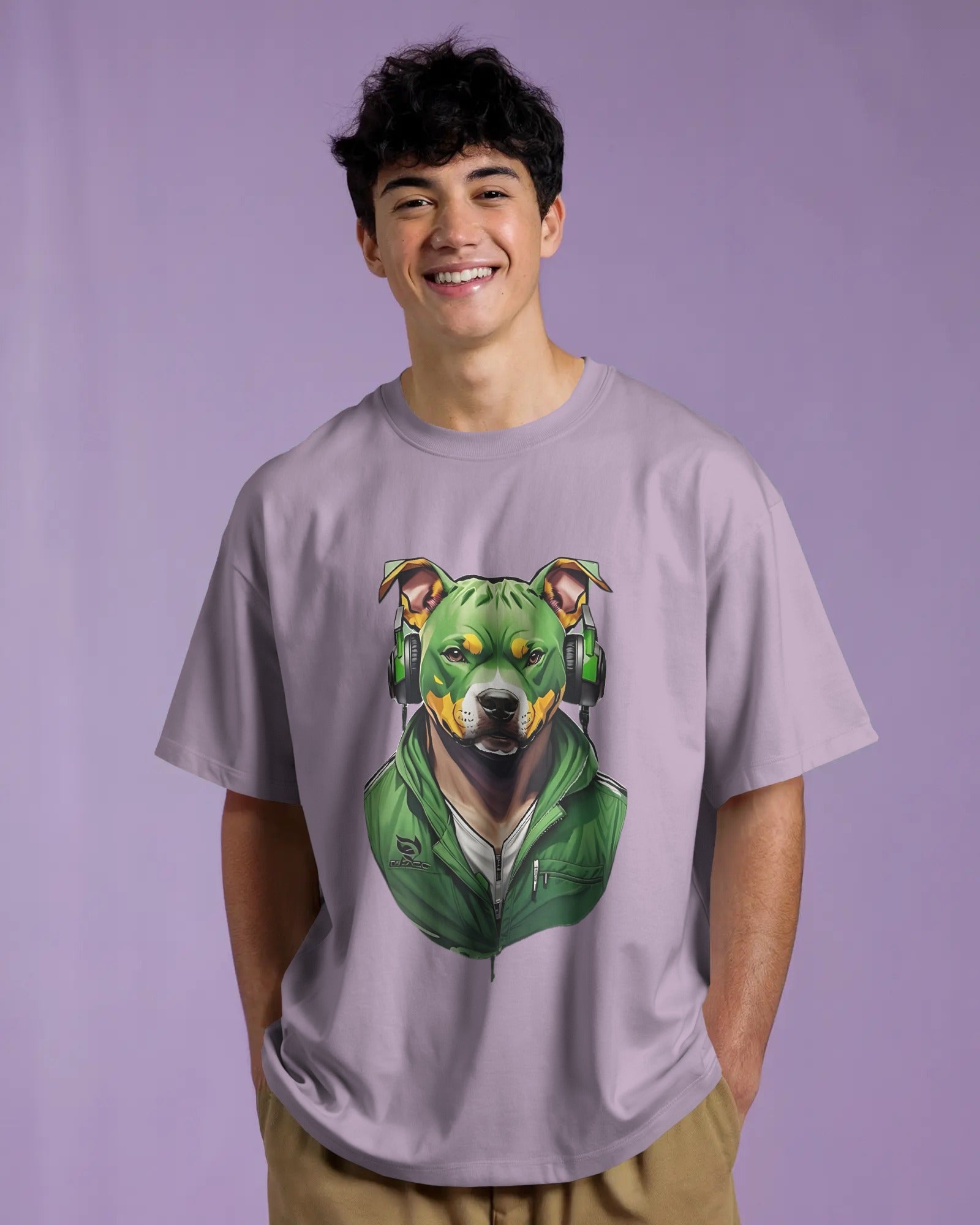 Alpha Beats Oversized Tee