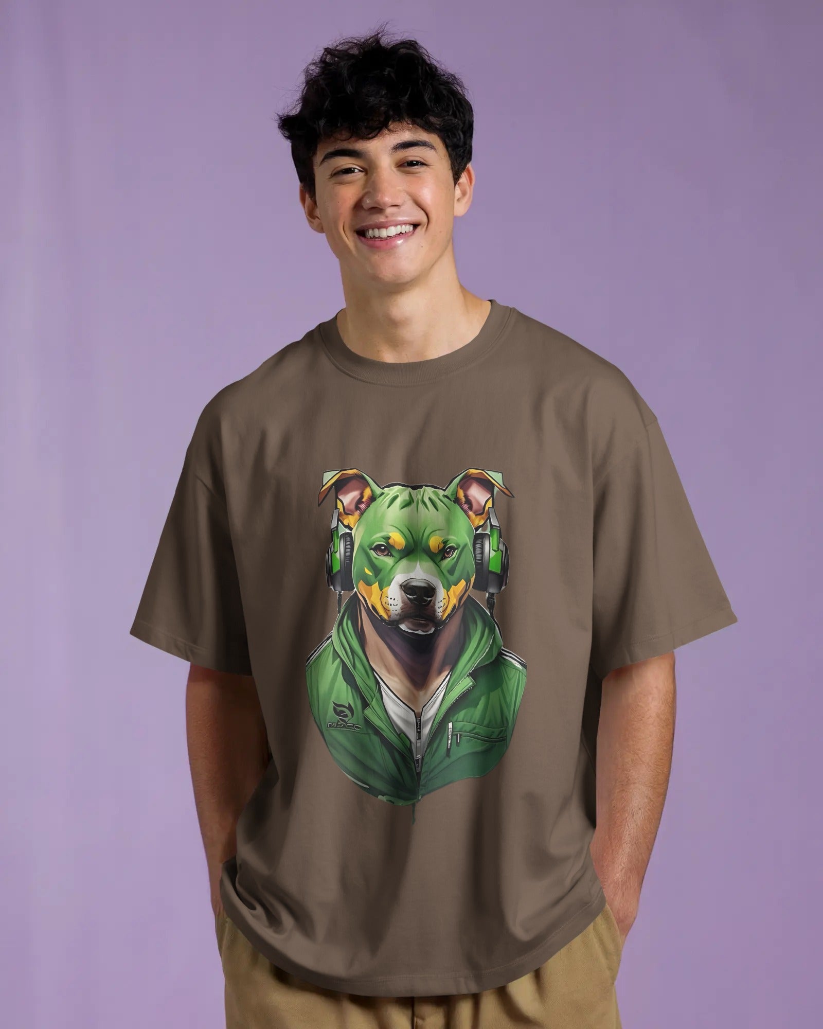 Alpha Beats Oversized Tee