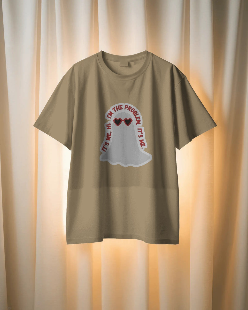 The Problem Is Me Ghost Tee