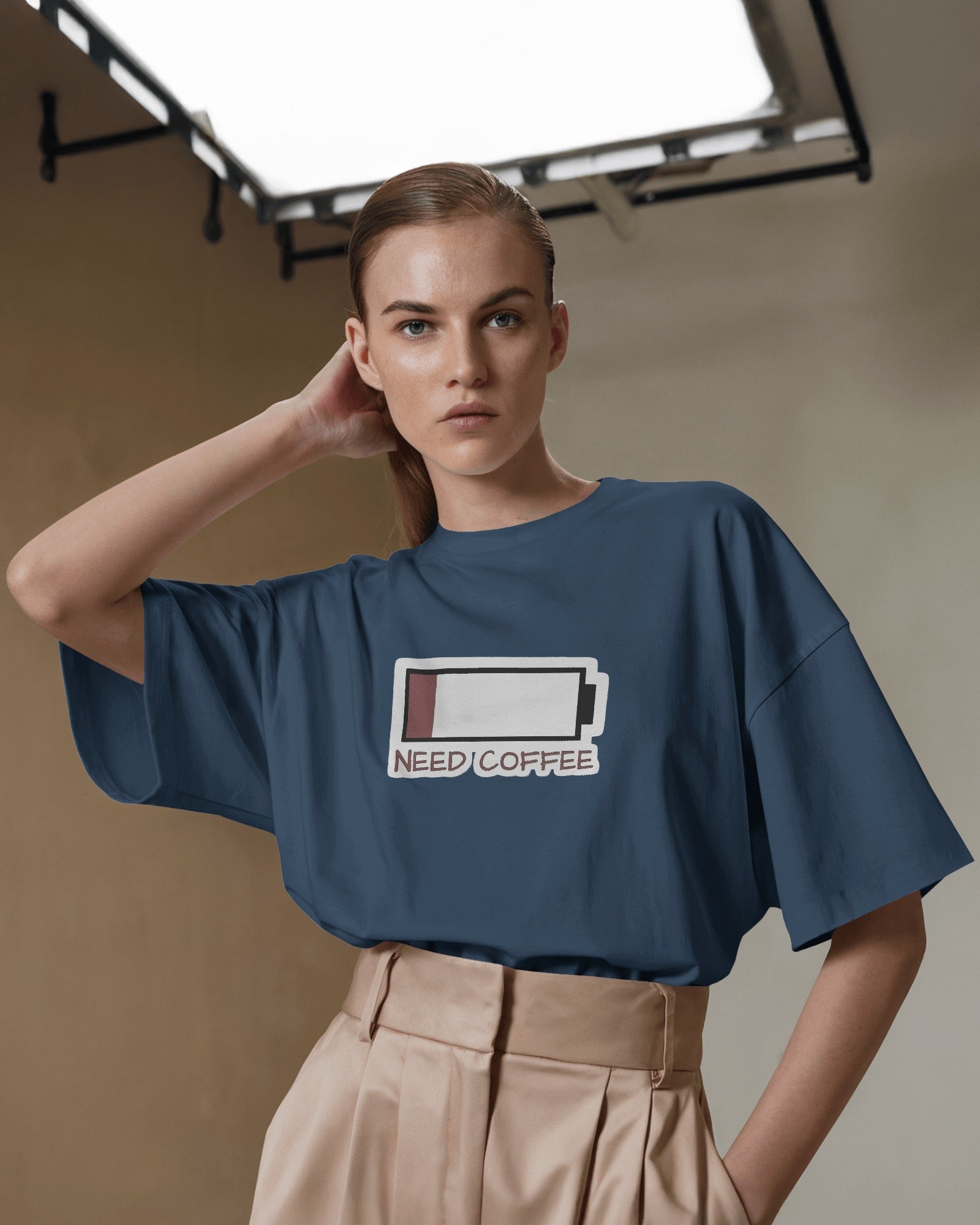 Need Coffee Battery Tee