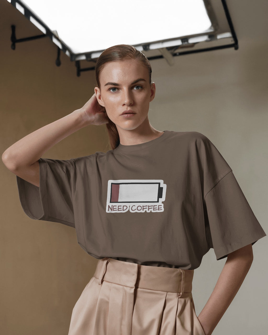 Need Coffee Battery Tee
