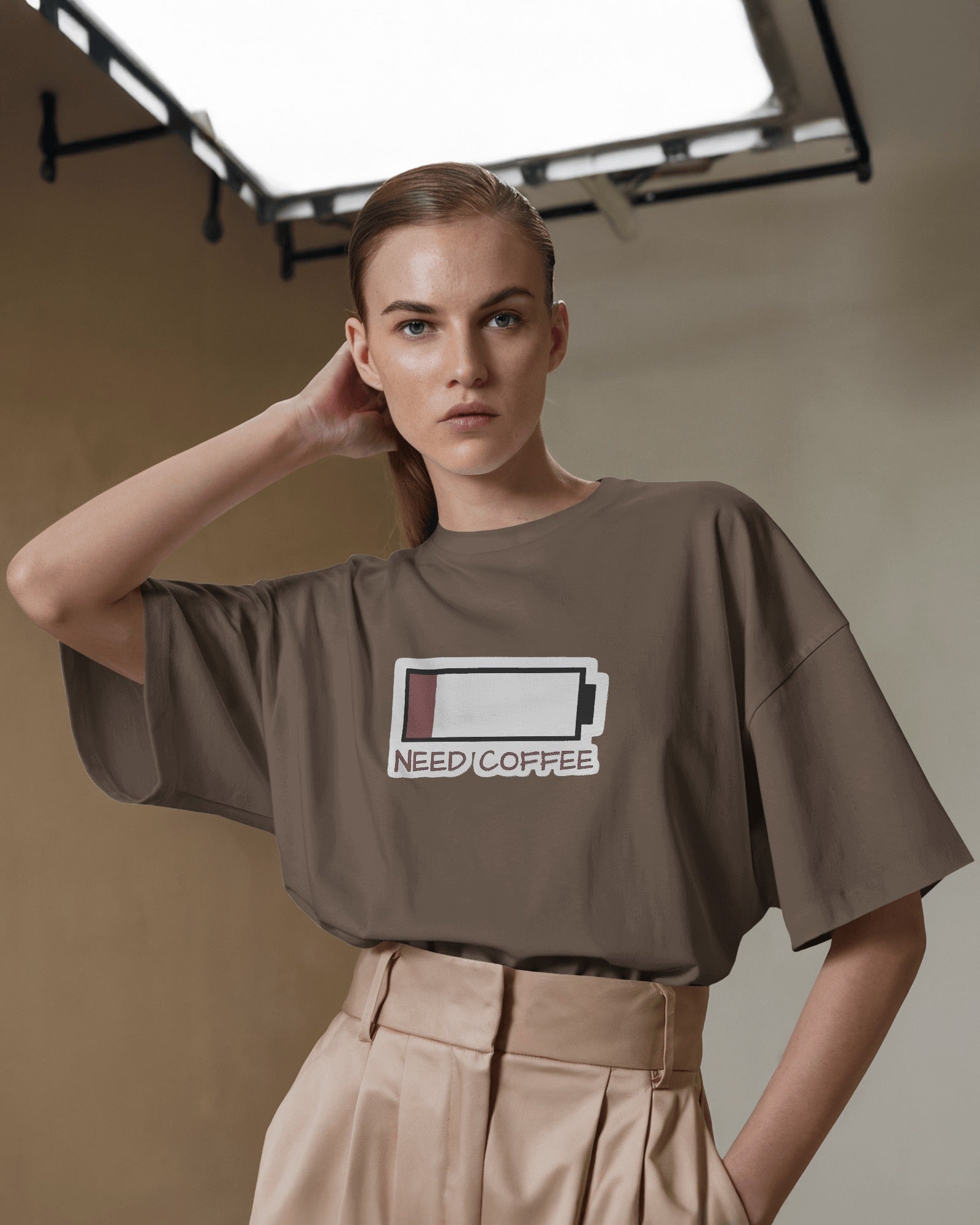 Need Coffee Battery Tee