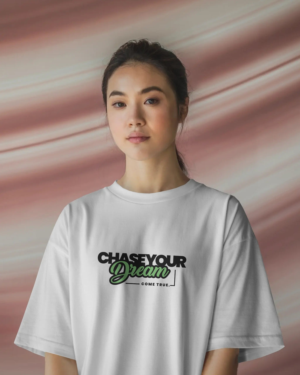 Dream Chaser Motivational Oversized Tee