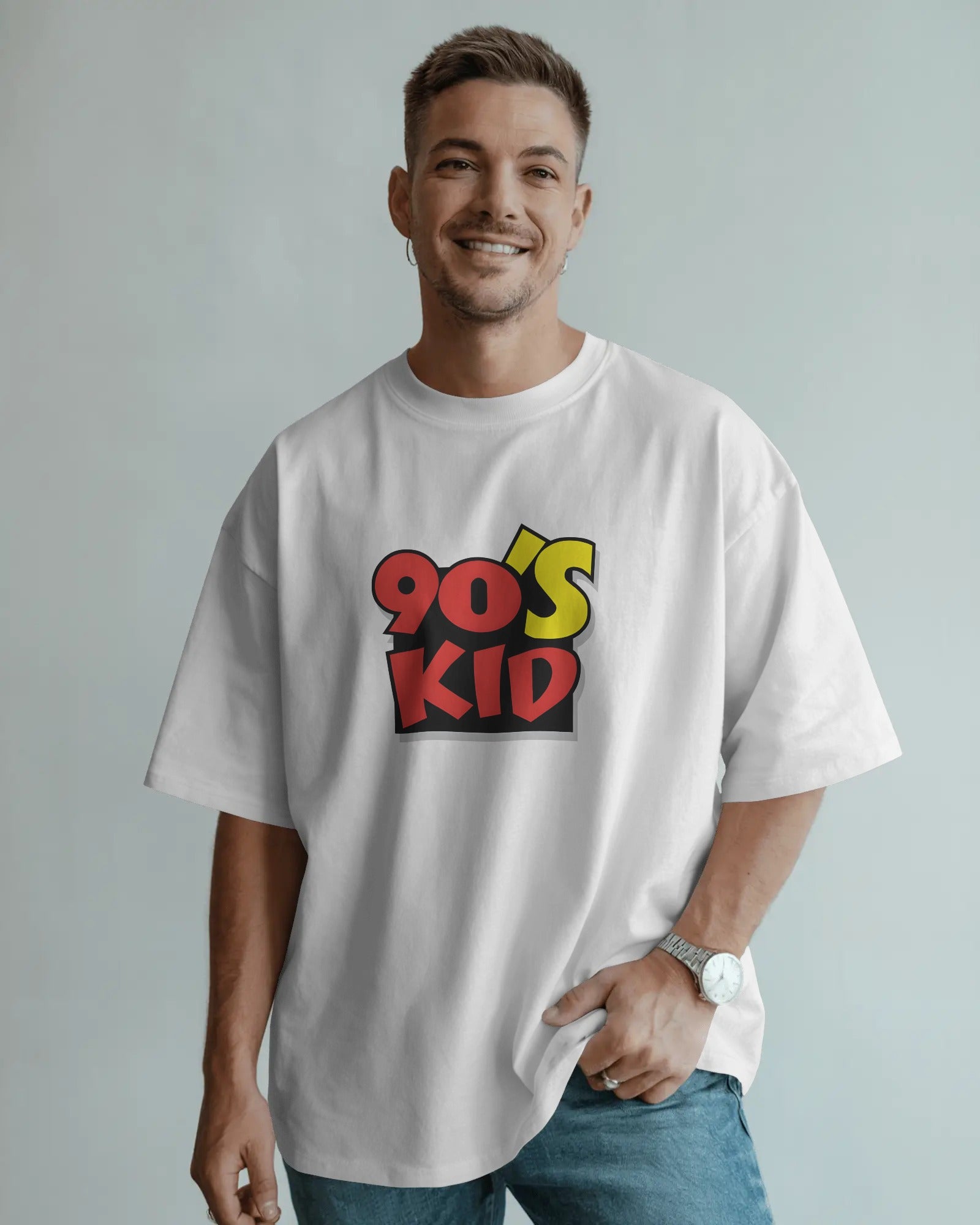Proud 90's Kid Oversized Tee