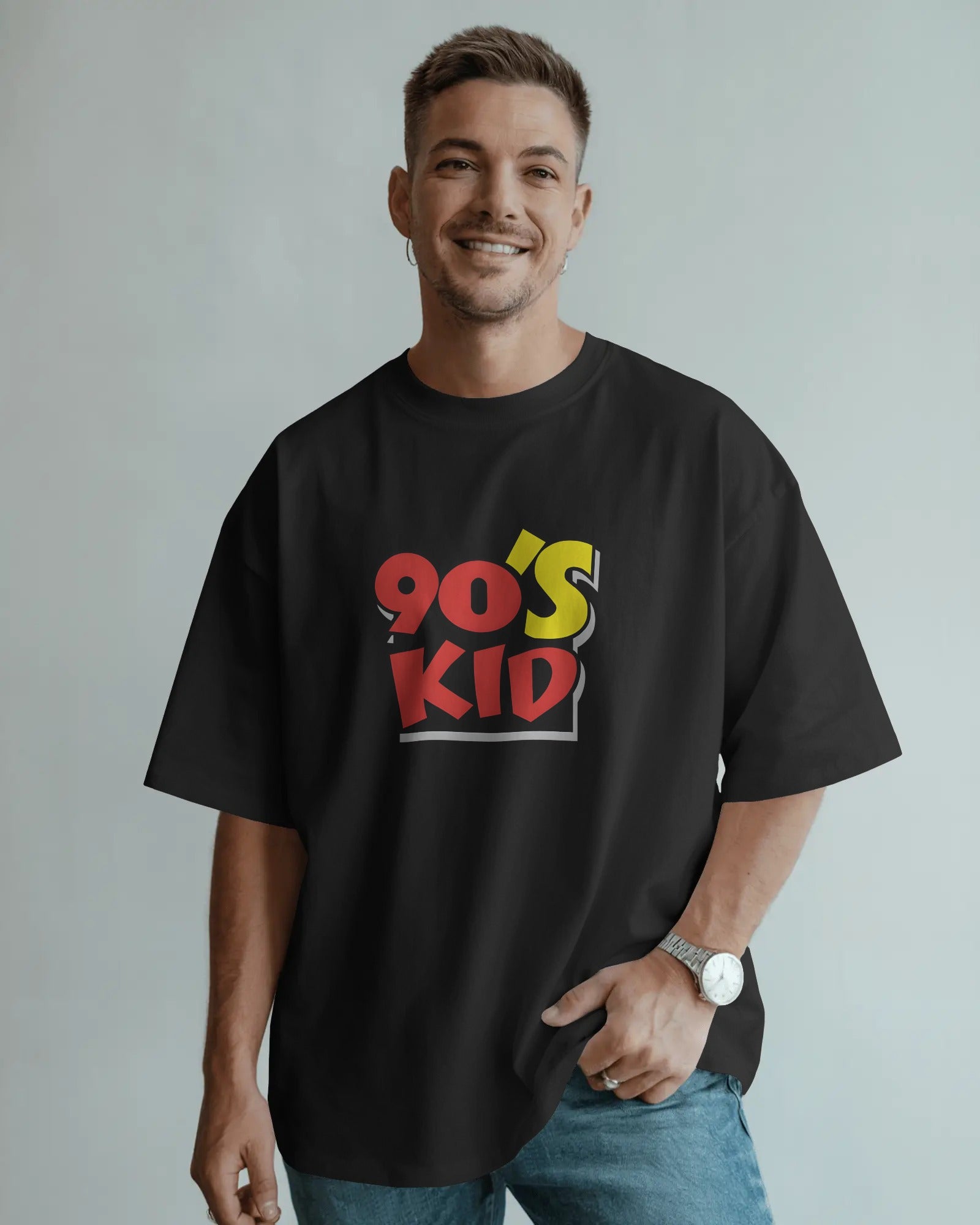 Proud 90's Kid Oversized Tee