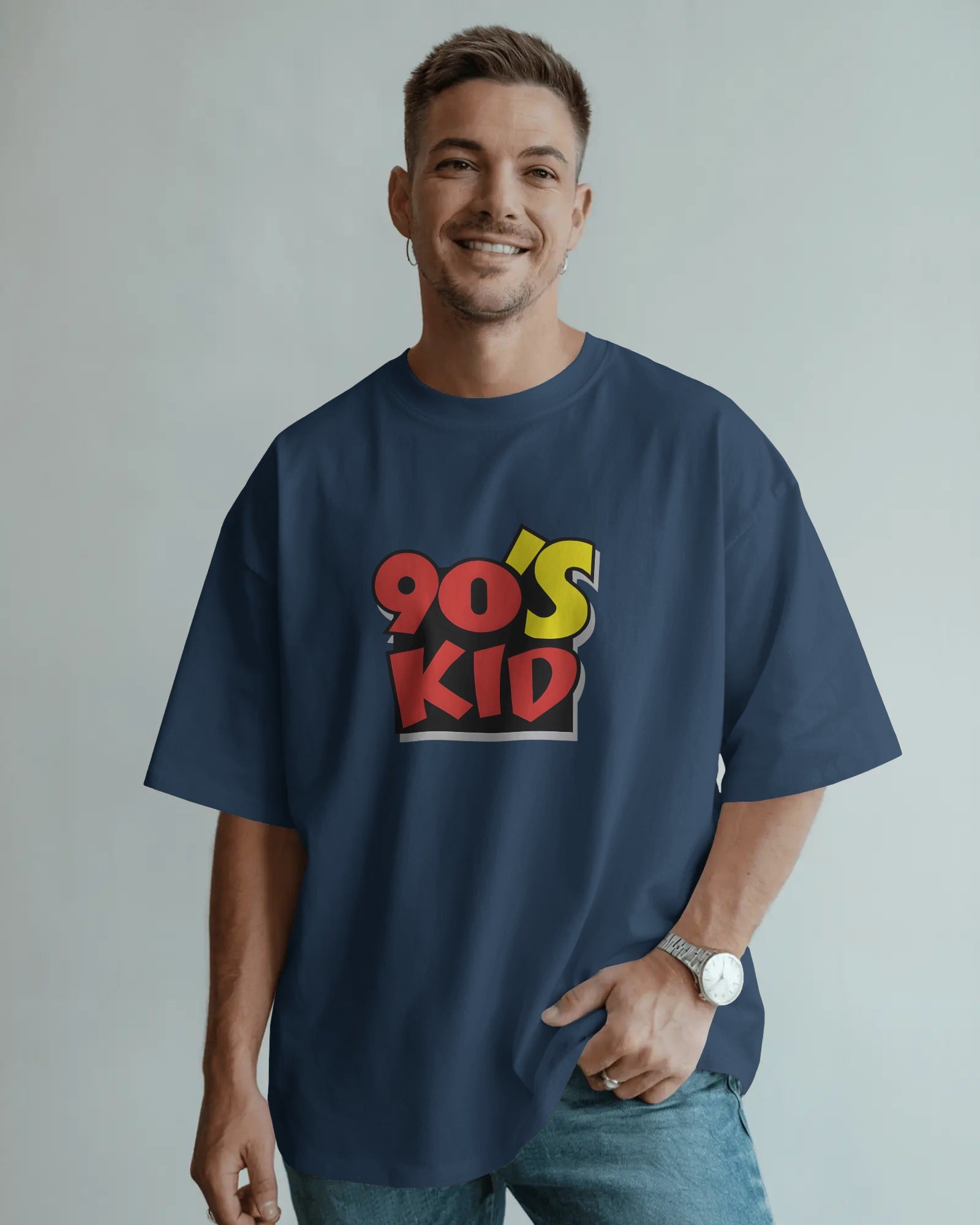 Proud 90's Kid Oversized Tee