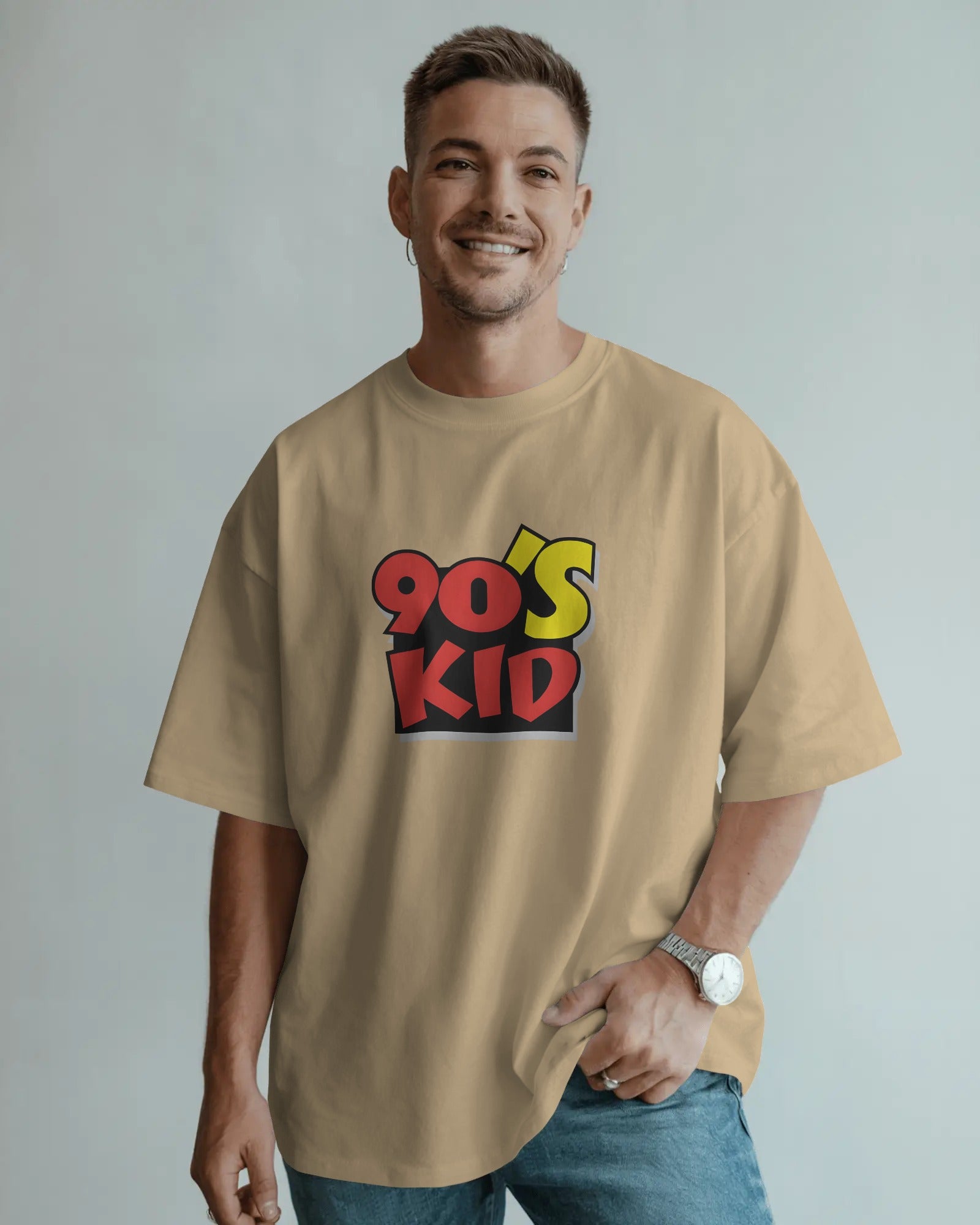 Proud 90's Kid Oversized Tee