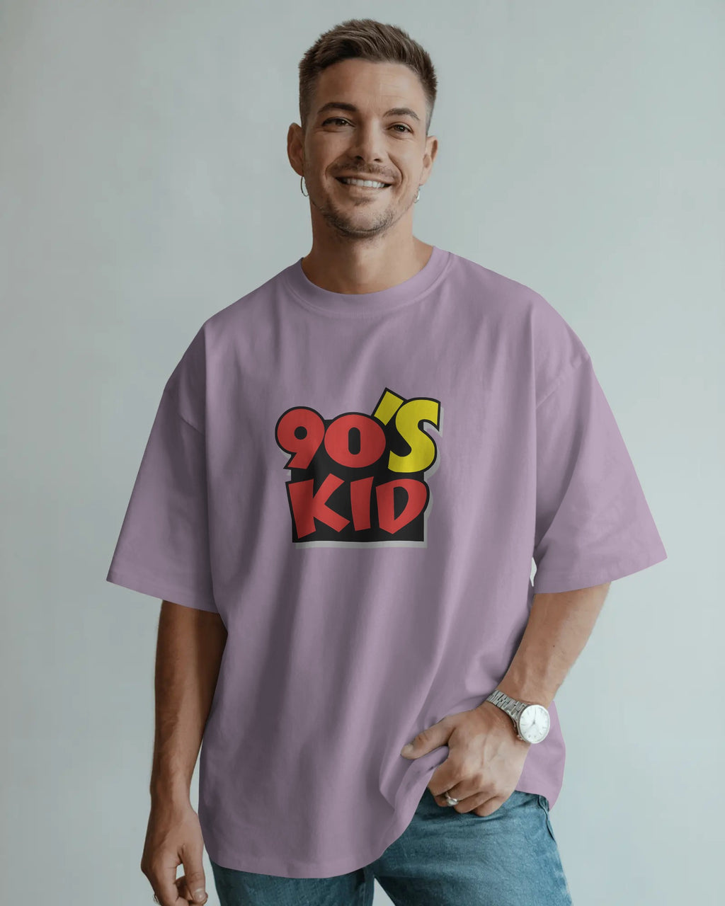 Proud 90's Kid Oversized Tee
