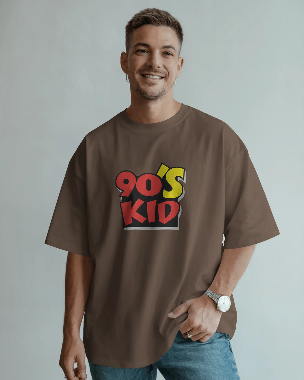 Proud 90's Kid Oversized Tee