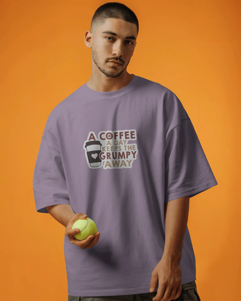 A Coffee a Day Oversized T-Shirt