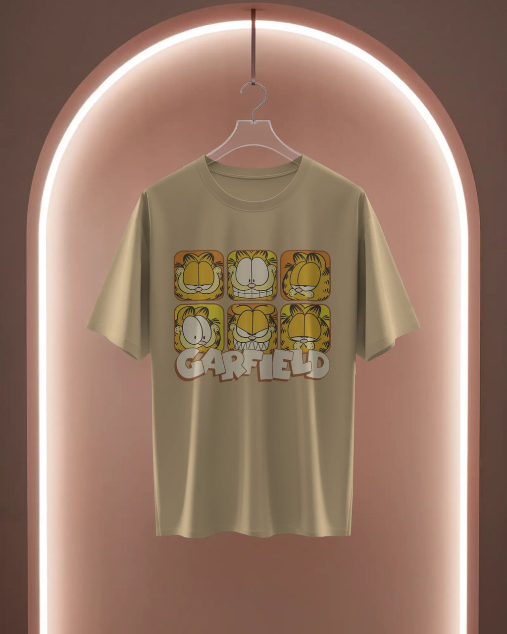 Garfield Expressions Oversized T-Shirt