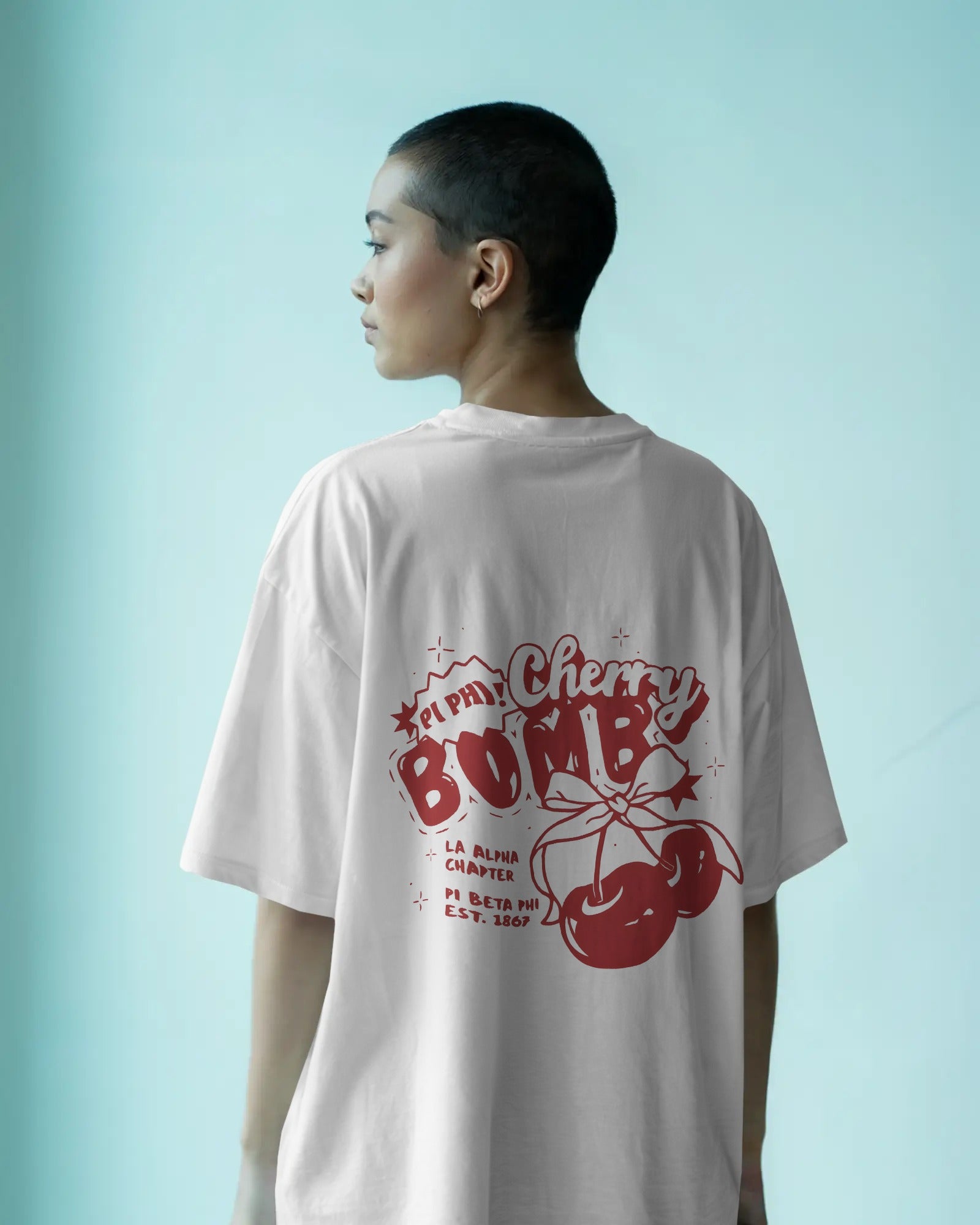 Cherry Bomb Oversized Tee