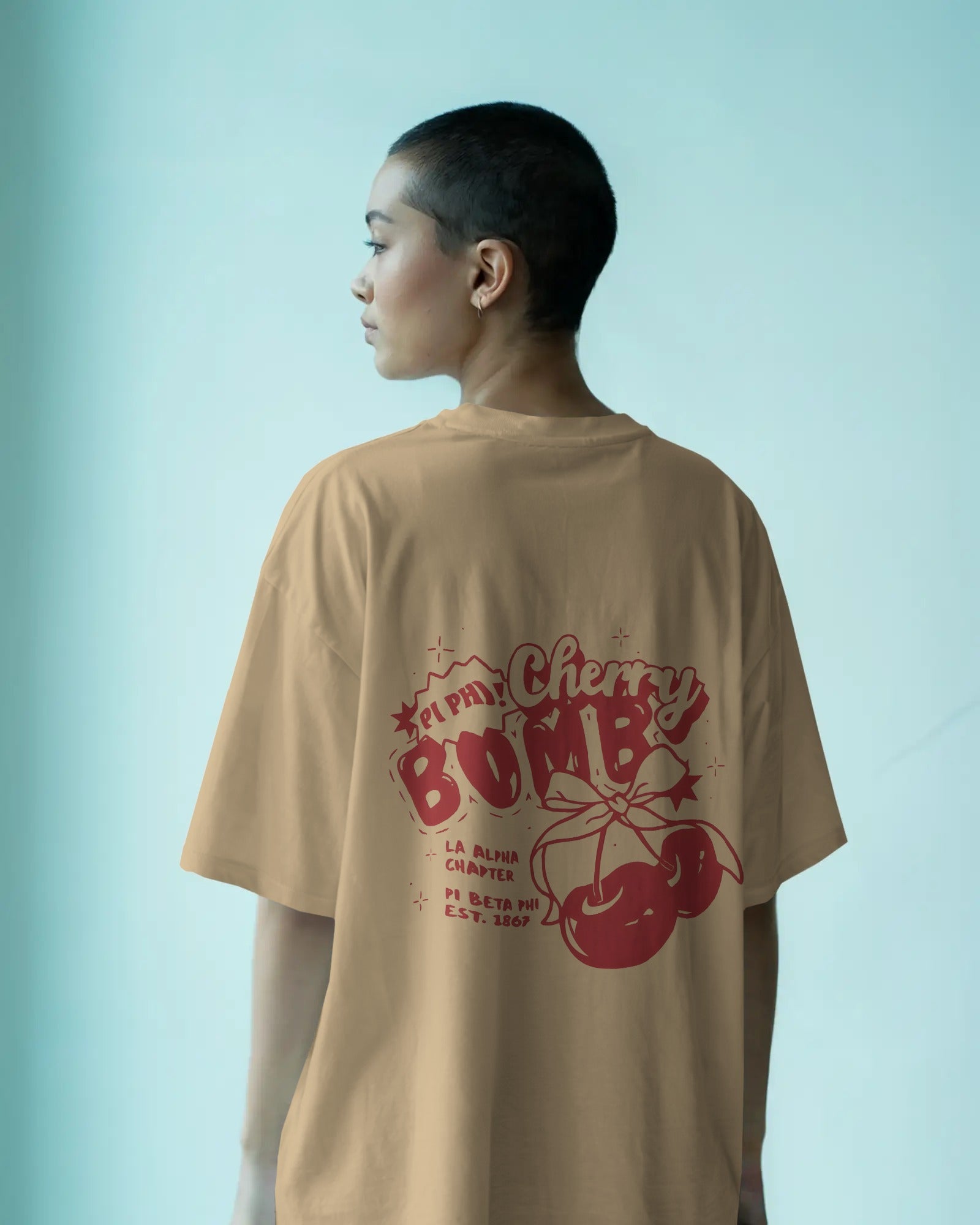 Cherry Bomb Oversized Tee