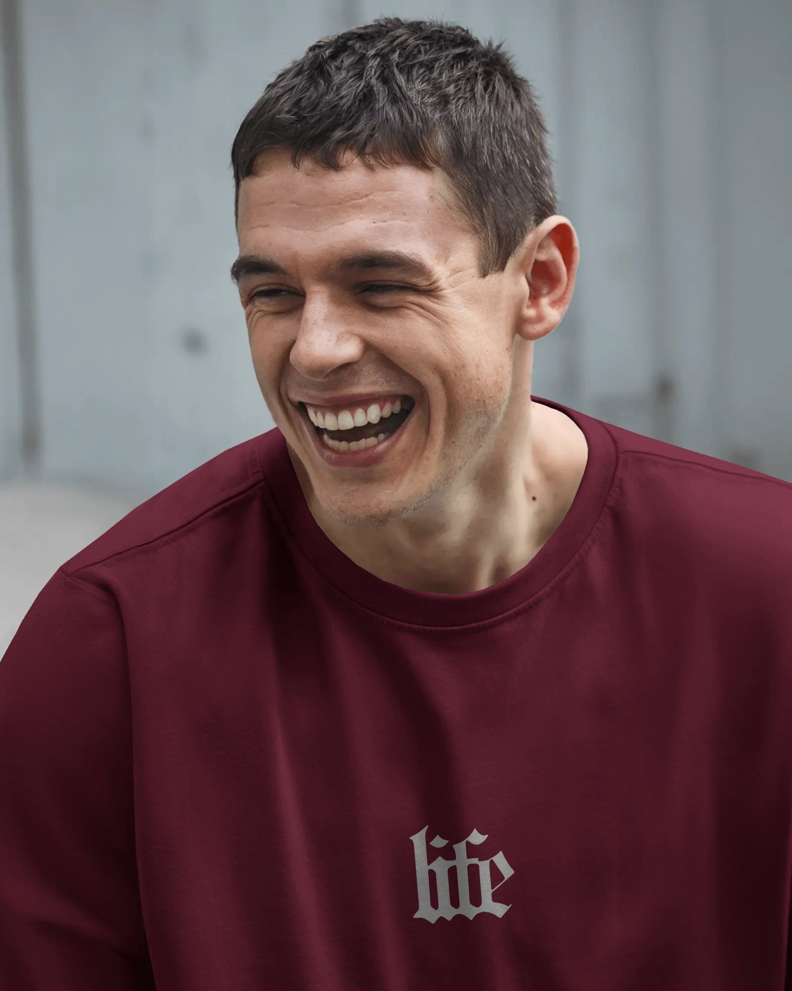 Life Attitude Oversized T-Shirt