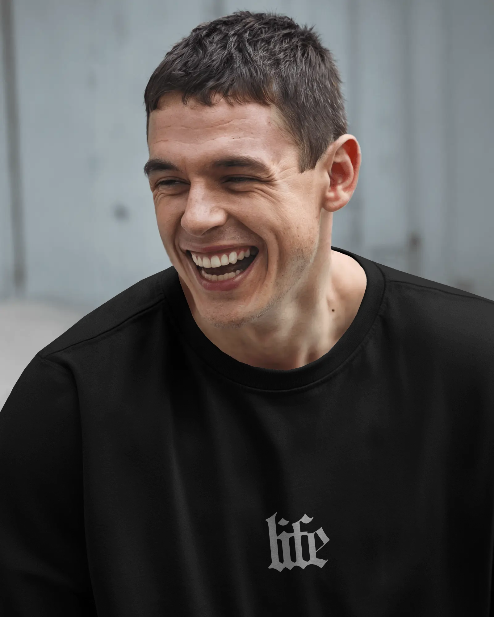 Life Attitude Oversized T-Shirt