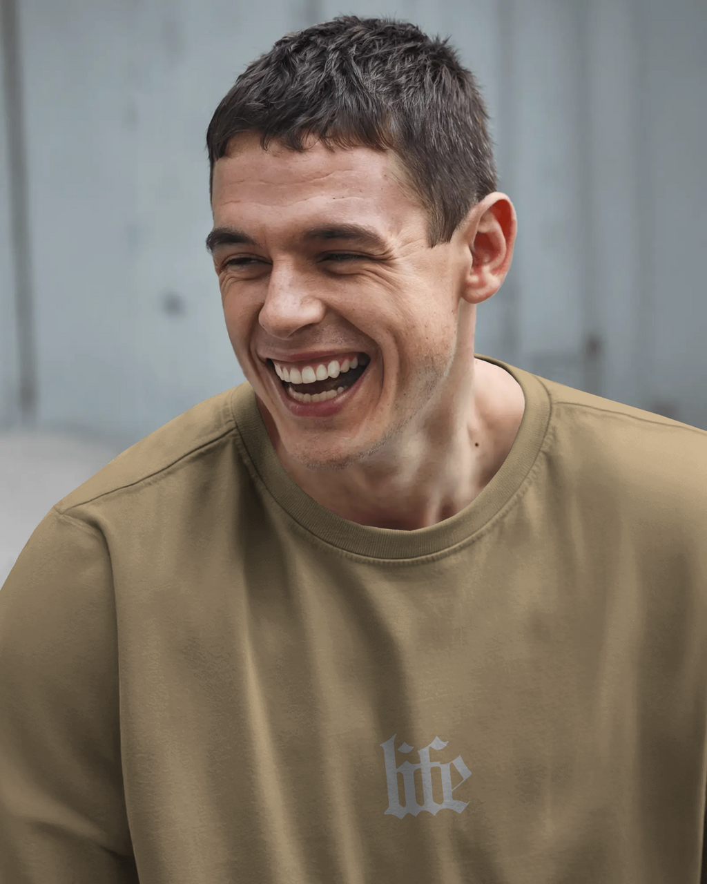Life Attitude Oversized T-Shirt