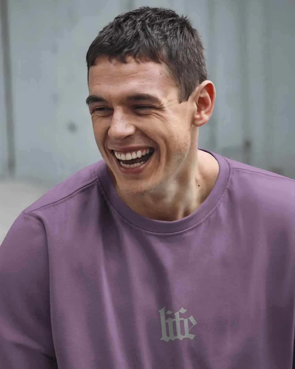Life Attitude Oversized T-Shirt