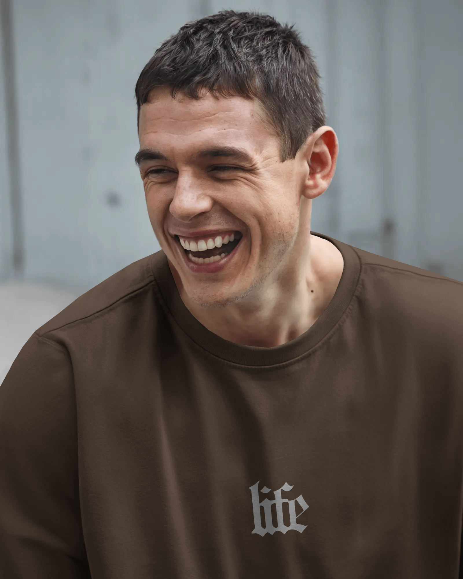 Life Attitude Oversized T-Shirt
