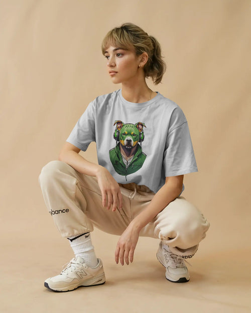 Alpha Beats Oversized Tee