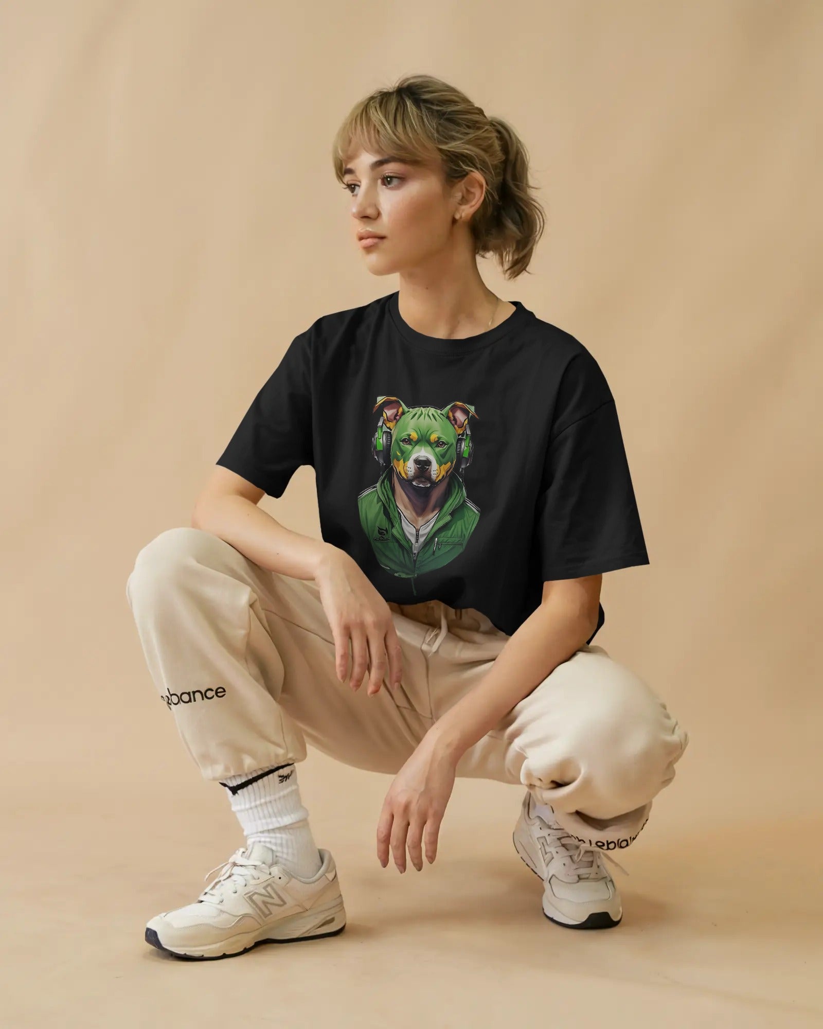 Alpha Beats Oversized Tee