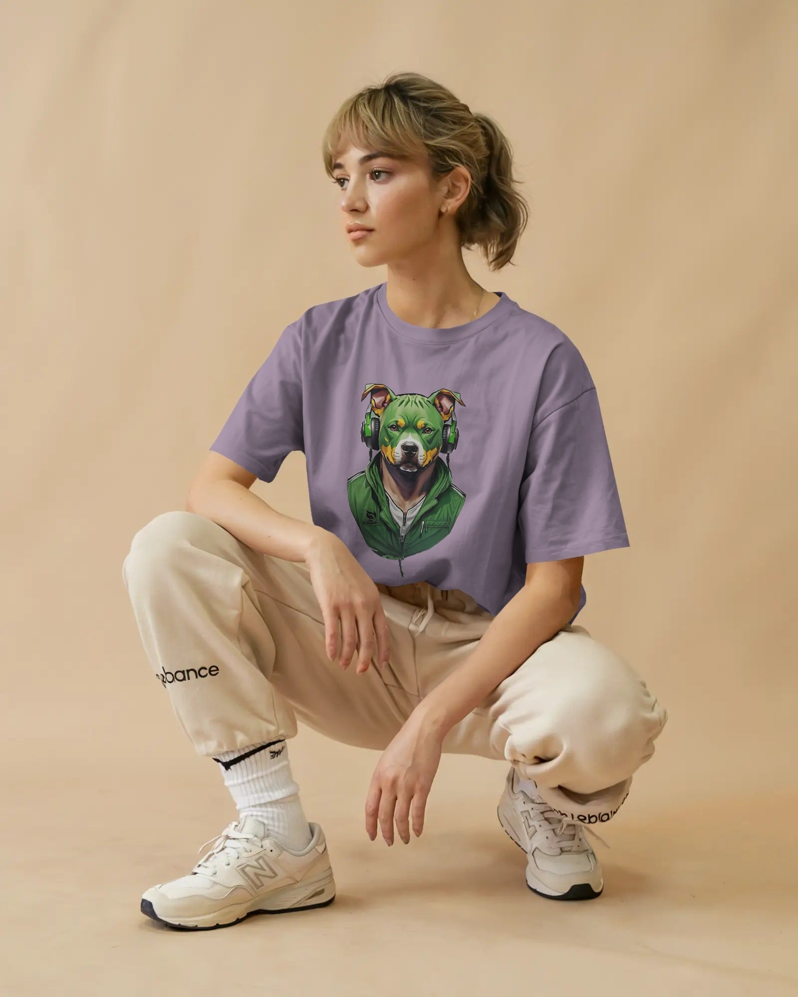 Alpha Beats Oversized Tee