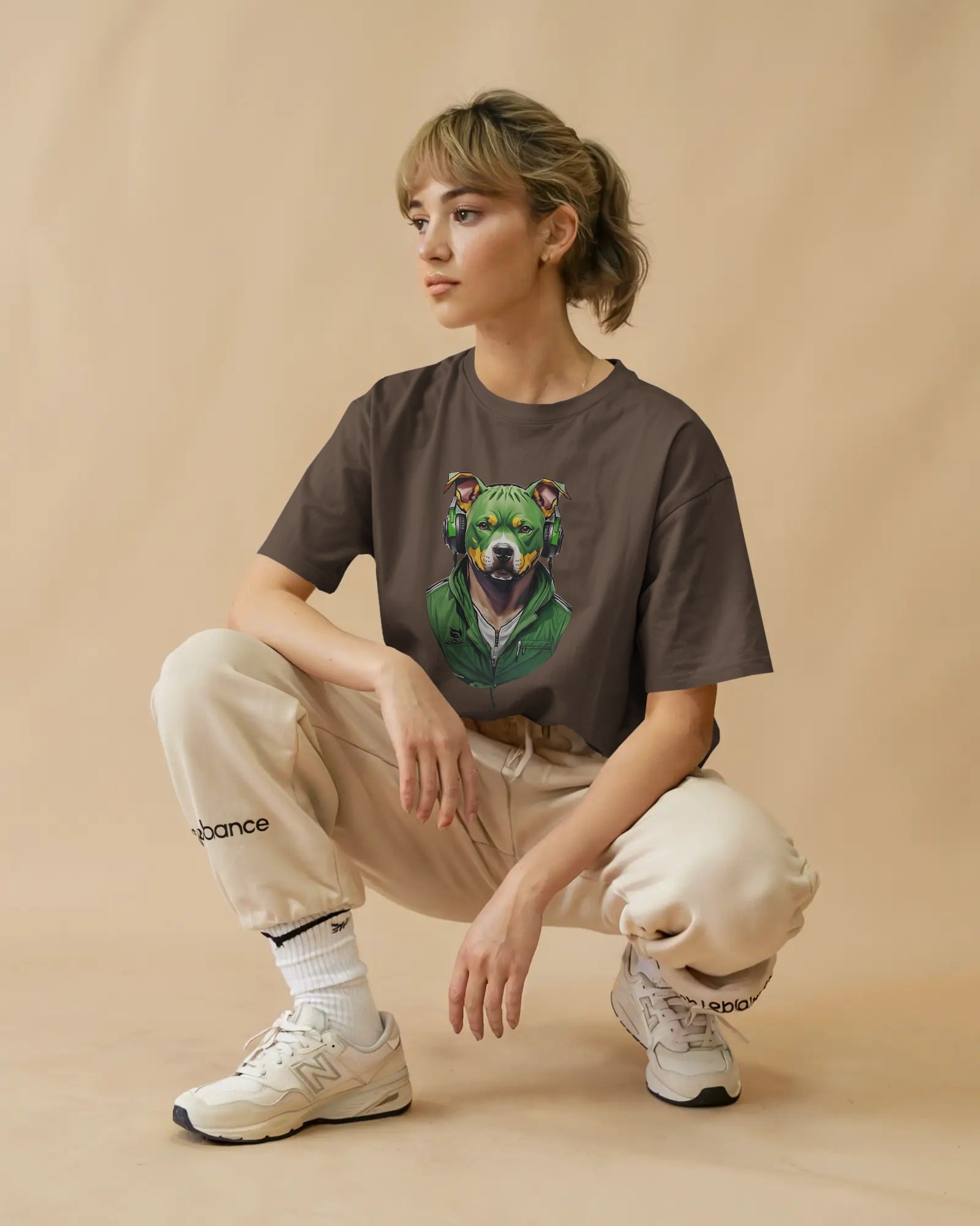 Alpha Beats Oversized Tee
