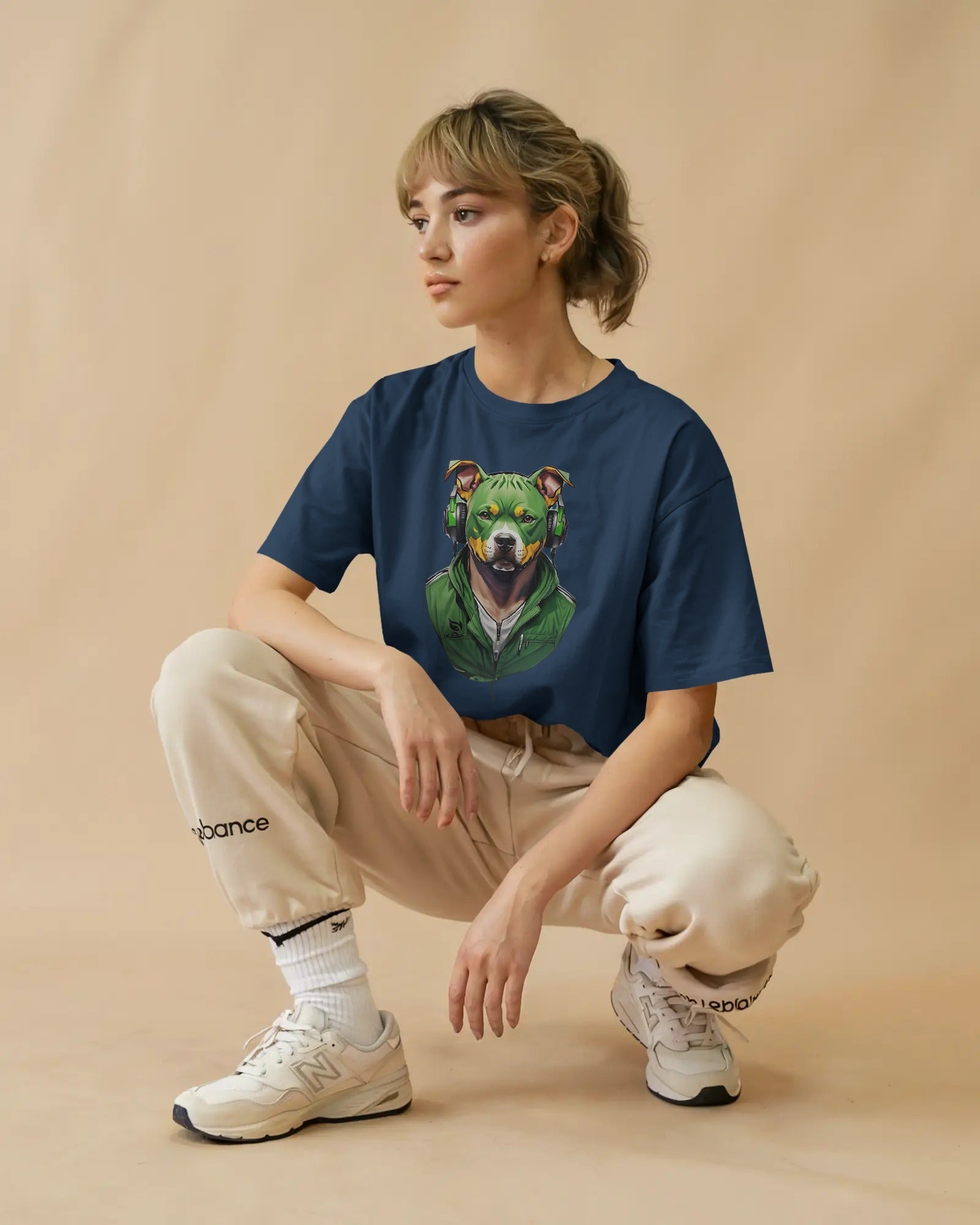Alpha Beats Oversized Tee