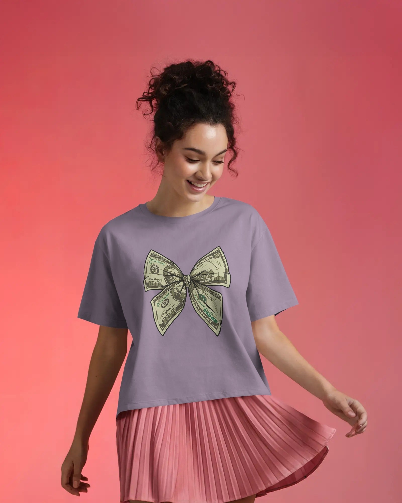 Money Moves Bow Tee