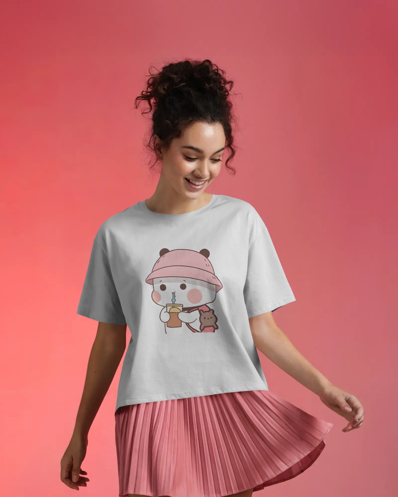 Cozy Bear & Boba Tee