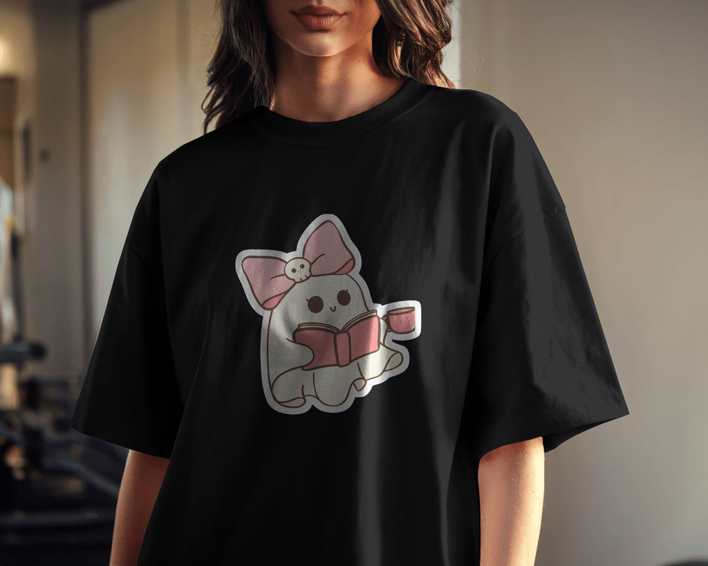 Boo with a Book Tee