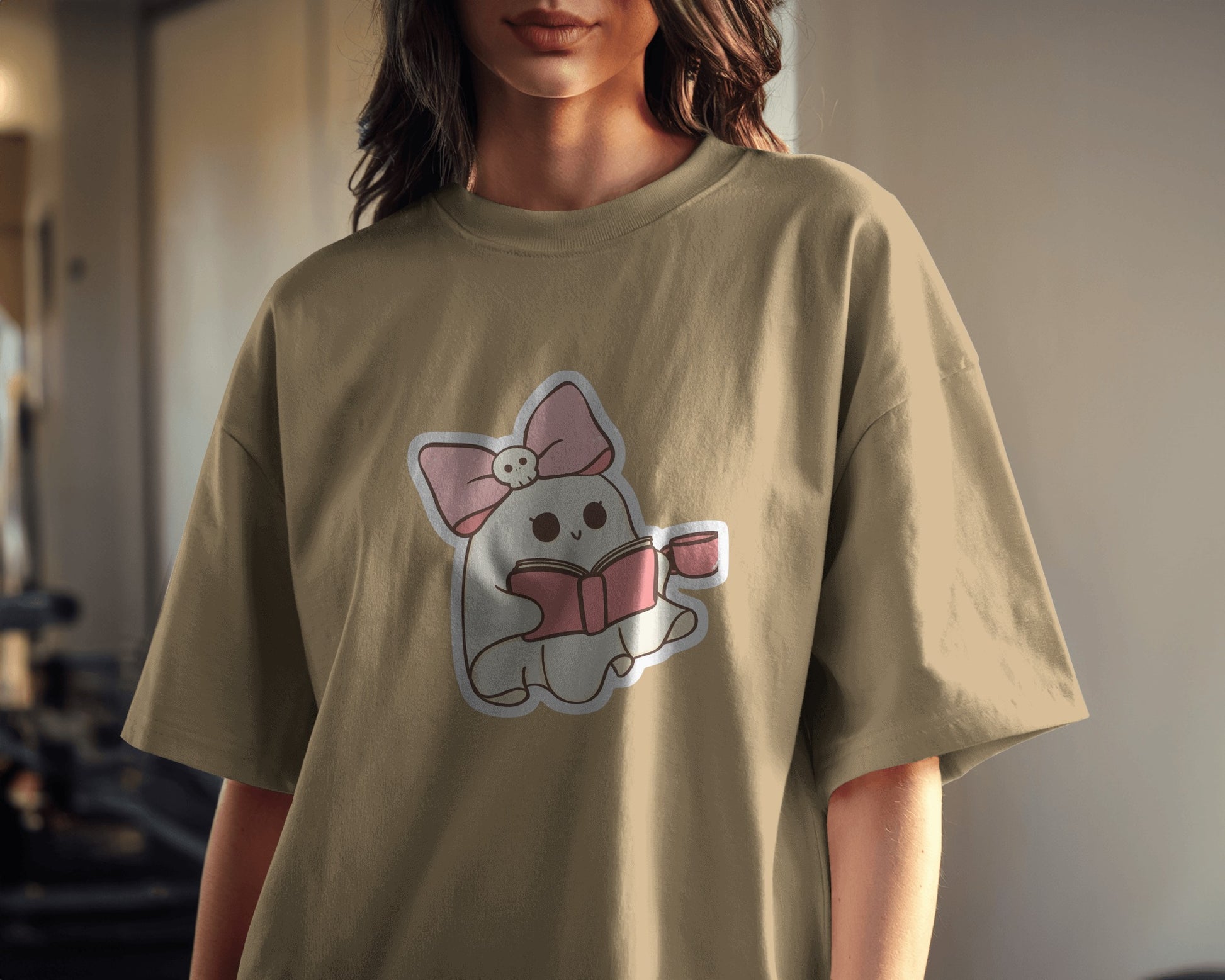 Boo with a Book Tee