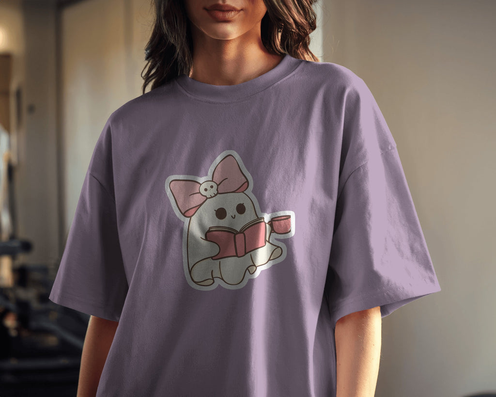 Boo with a Book Tee