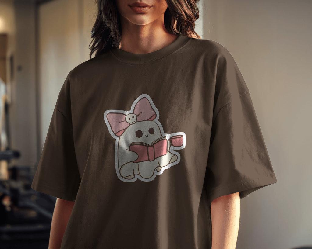Boo with a Book Tee