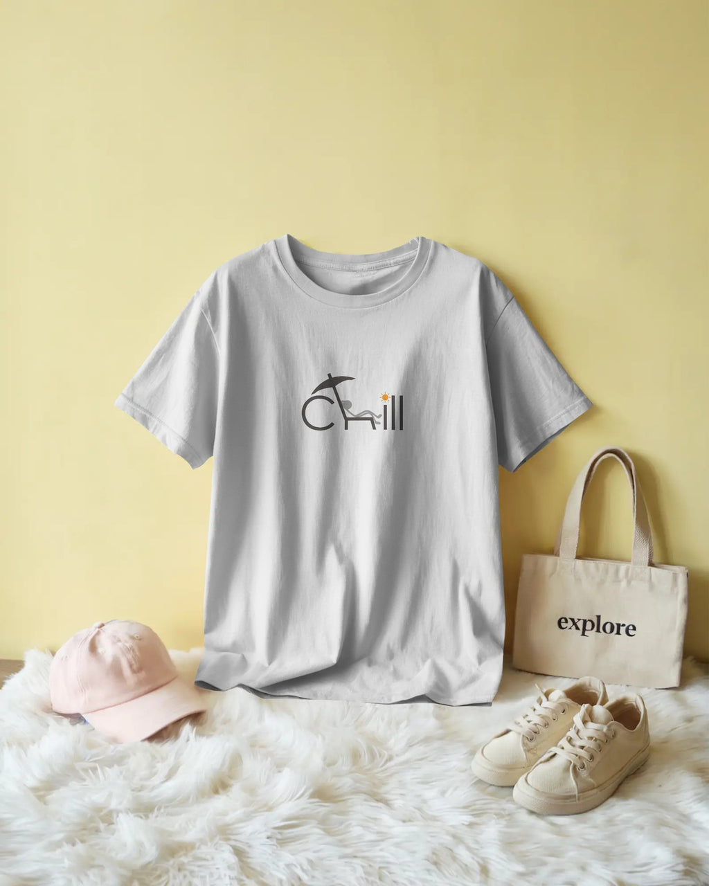 Chill Vibes Oversized Tee