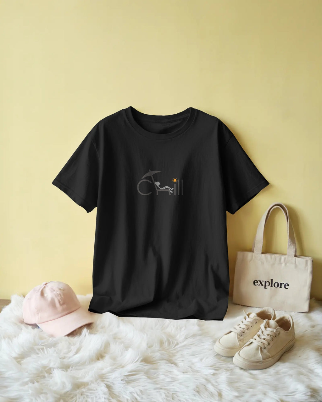 Chill Vibes Oversized Tee