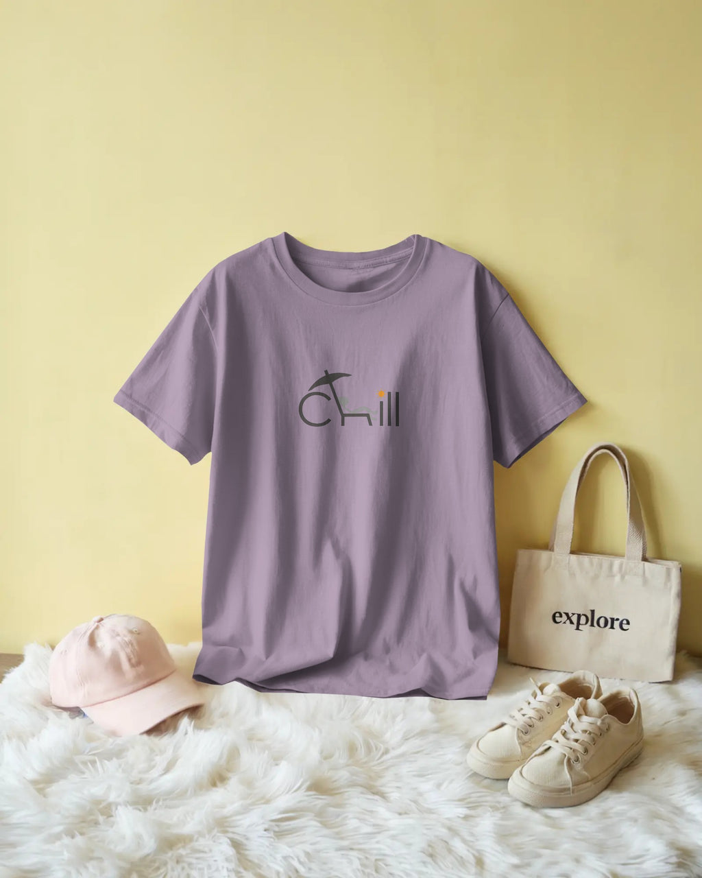 Chill Vibes Oversized Tee
